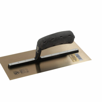NELA Black Edition Finishing Trowel 279mm stainless steel lightweight professional finishing trowel with BiKoGRIP handle