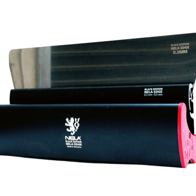 NELA Black Edition NELA Edge – Professional Finishing Spatula for Plastering and Rendering NELA Black Edition NELA Edge finishing spatula with flexible stainless steel blade for professional plastering and rendering