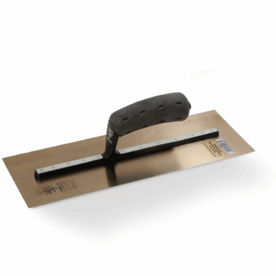 NELA Black Edition ELITE Finishing Trowel 365mm – Premium Lightweight Finishing Trowel NELA Black Edition ELITE Finishing Trowel 365mm stainless steel lightweight professional finishing trowel with BiKoGRIP handle